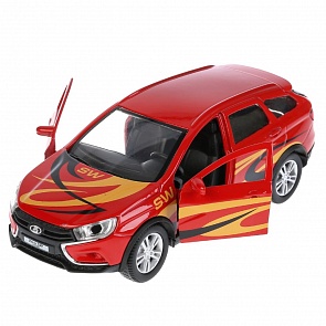 Машина инерционная металлическая - Lada Vesta Sw Cross Спорт, 12 см (Технопарк, VESTA-CROSS-S)